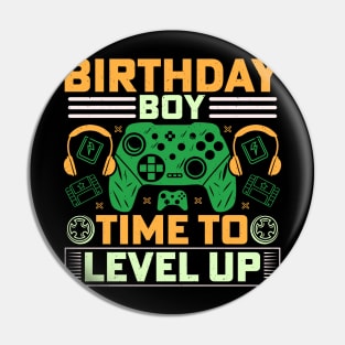 Birthday boy, time to level up Pin