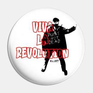 Viva la revolution Pin