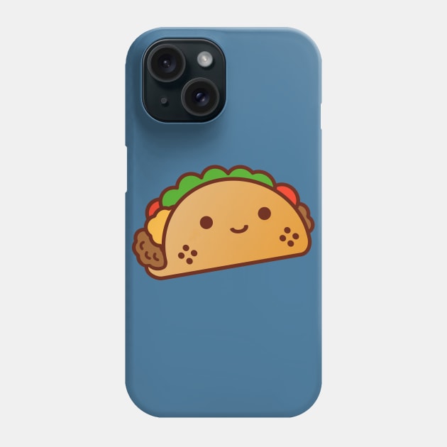 Cute Kawaii Taco Phone Case by Daytone