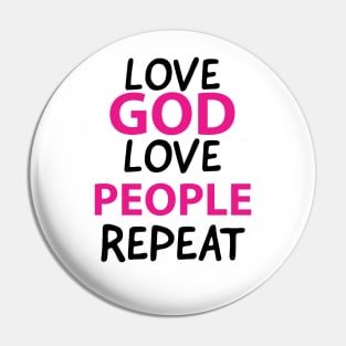 God Love People Awesome Christians Pin