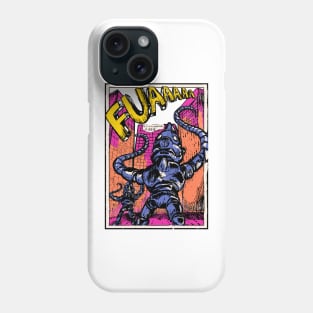 Invasion of the tentacle robots in colors 2! Phone Case