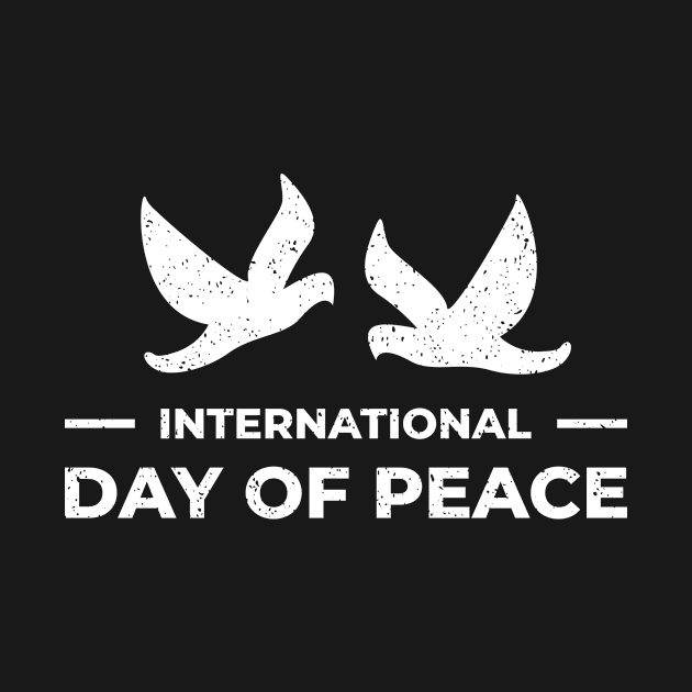 International Day of Peace Shirt World Peace Day 21 Sept by KRMOSH