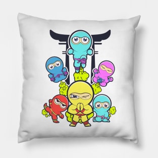 Farting Ninjas Pillow