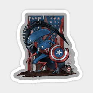 CaptainXenamerica Magnet