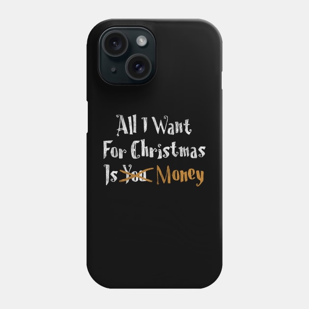 All I Want For Christmas Phone Case by yagelv