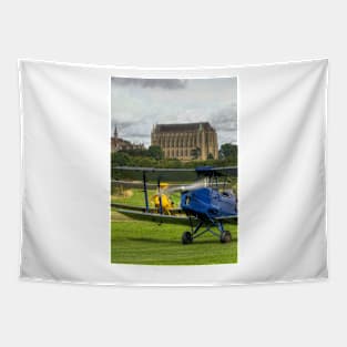 Tiger Moth Take Off Tapestry