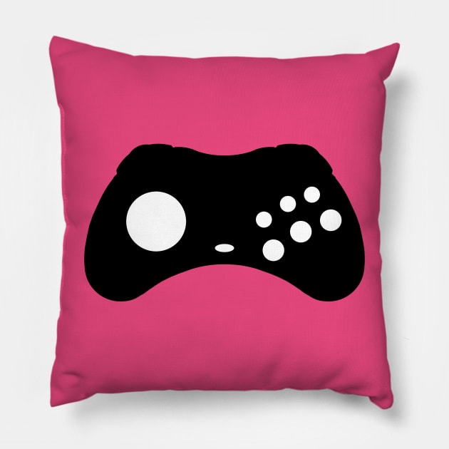 Sega Saturn Controller - black Pillow by The Nature of Things