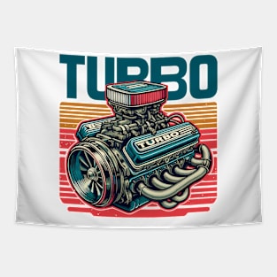 Turbo Engine Tapestry