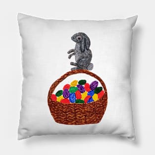 Easter Egg Basket & Bunny Pillow