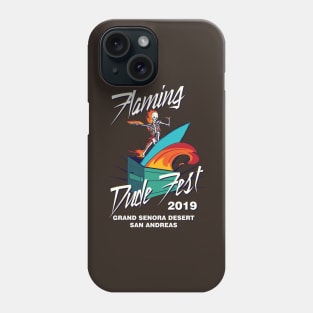 Flaming Dude Fest Phone Case