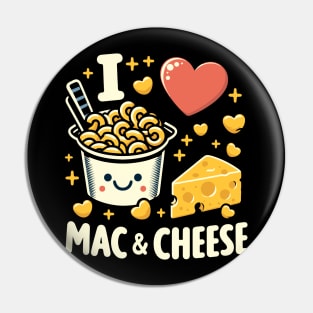 I Love Mac And Cheese Pin