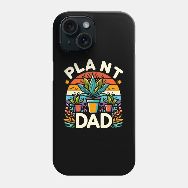 Plant Dad Sunrise - Plant Dad Appreciation Phone Case by CP6Design