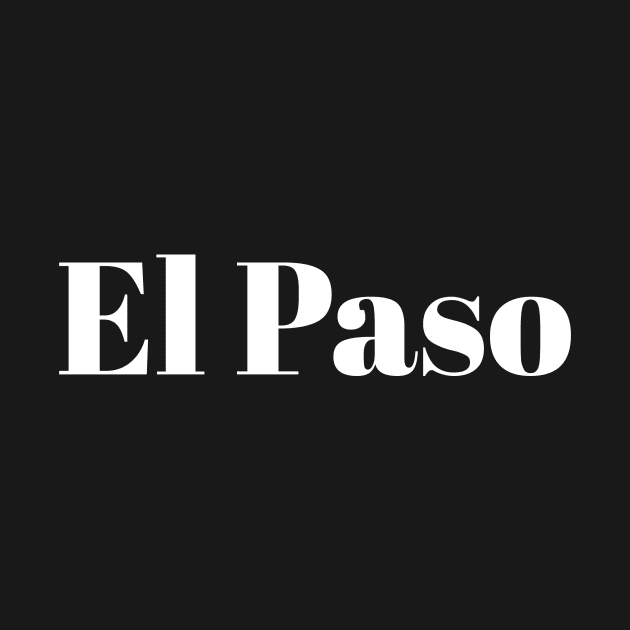 El Paso by bestStickers