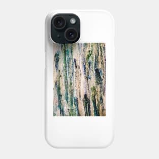 "Blurred Lines" acrylic fluid art Phone Case