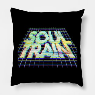 Soul Train Glitch Pillow