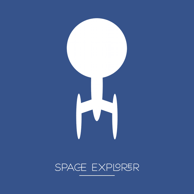 Inspirational Sci Fi Space Explorer Spaceship Artwork by New East 