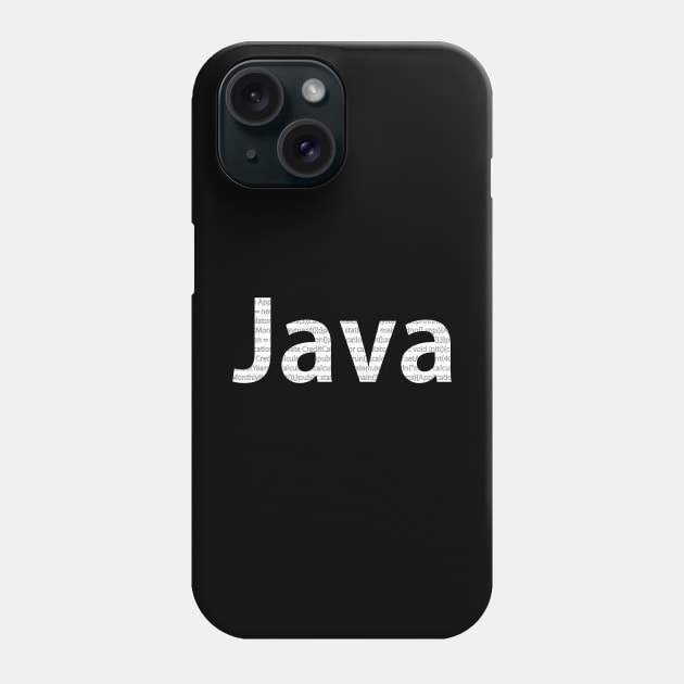 Java Phone Case by AnjPrint