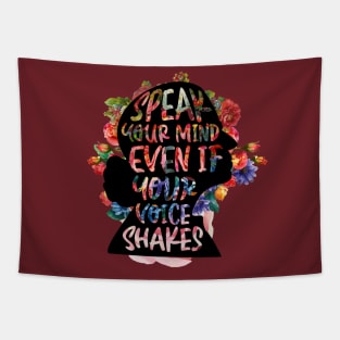 Speak Your Mind Even If Your Voice Shakes, Ruth Bader Tapestry