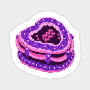 Aquarius cake Magnet