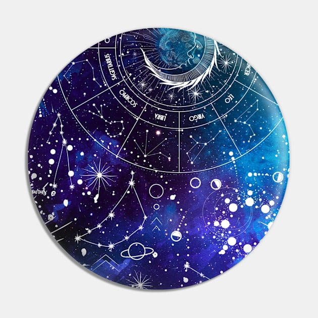 Constellations Pin by ElenaDanilo