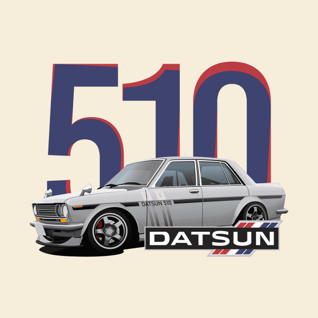 Classic Car - Datsun 510 by Ajie Negara