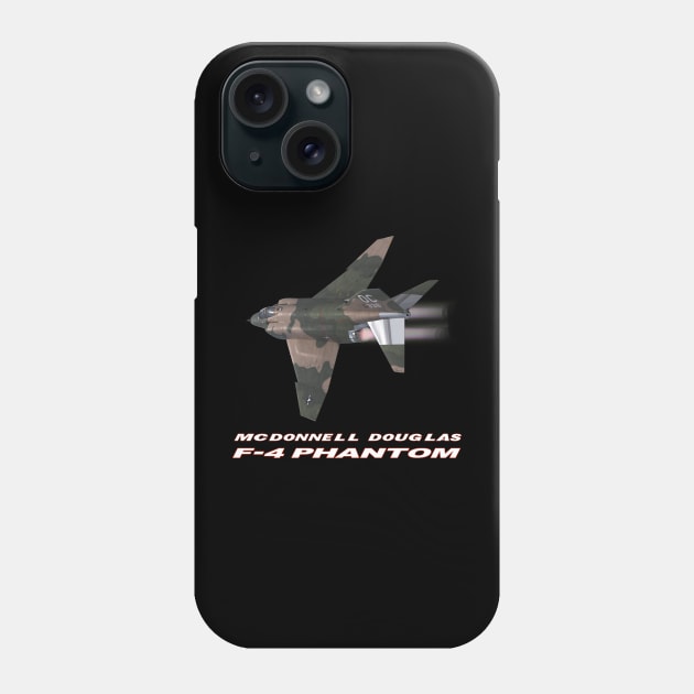 McDonnell Douglas F-4 Phantom Phone Case by John_Matthews_Art