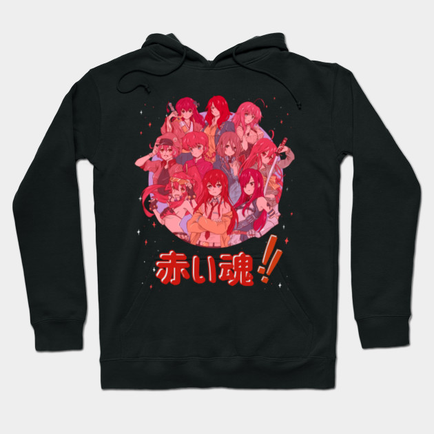 Red Soul Anime And Manga Hoodie Teepublic