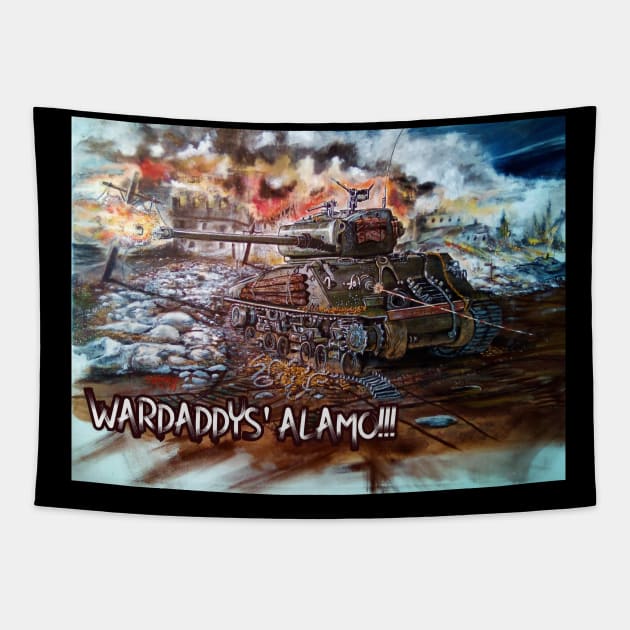 "Eazy Eight" Tapestry by WarDaddy