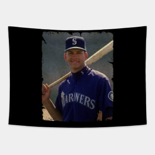 Alex Rodriguez in Seattle Mariners Tapestry