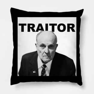 Giuliani traitor Pillow