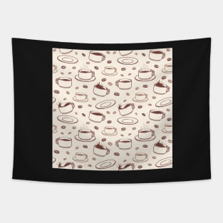 Coffee Cups Tapestry