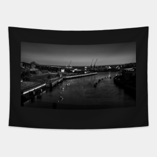 Wearmouth Bridge View Of The North Sea Tapestry