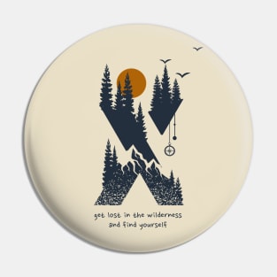 Get Lost in the Wilderness and Find Yourself Pin