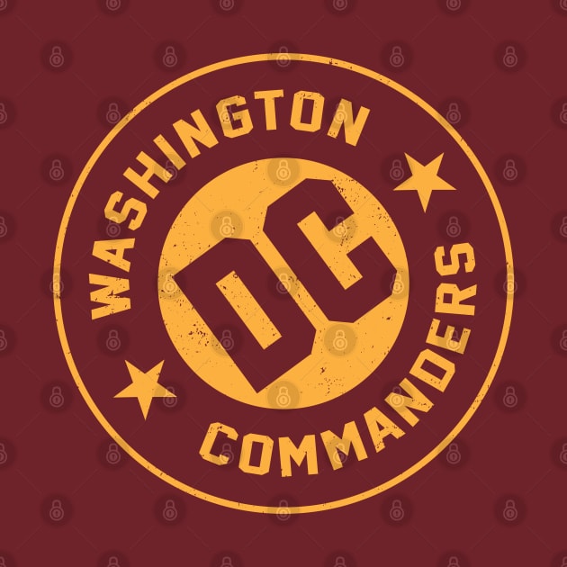 Washington DC Commanders 2 by Buck Tee by Buck Tee