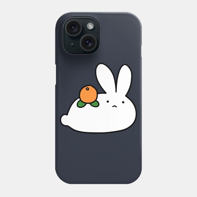 Citrus Orange Bunny Phone Case by saradaboru