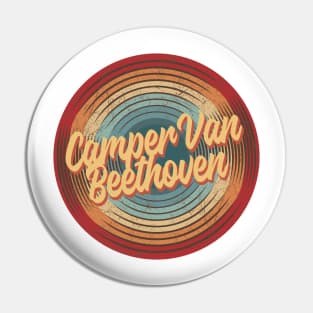 Camper Van Beethoven Vintage Circle Pin