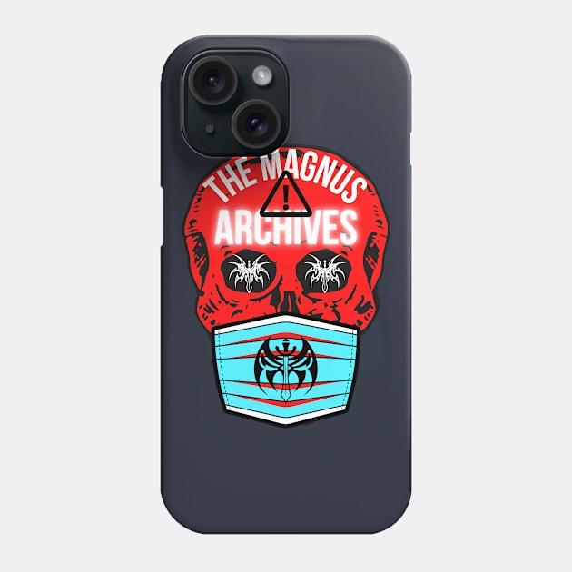 The Magnus Archives Cute spooky Phone Case by The Sober Art