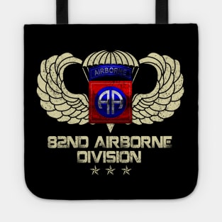 US Army 82nd AIRBORNE Division Veteran Vintage Tote