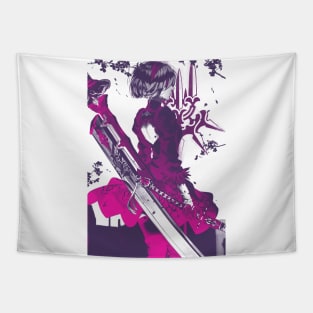 Neon 2B Tapestry