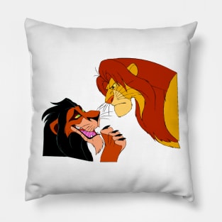 Scar and King Pillow