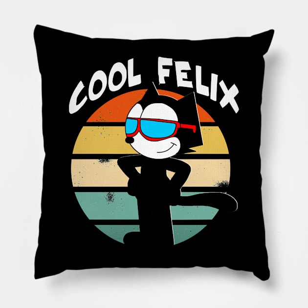 Felix The Cat Animation's Furry Trailblazer Everyone Loves Pillow by Quotes About Stupid People