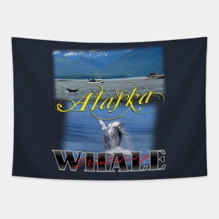 Alaska Whale Watching Tapestry