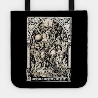 Satan Lord of this World Devil Demon Zuber Vintage Tote