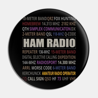 Ham Radio Jargon - Ham Radio Pin