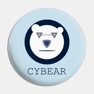 Cybear - The Cyber Villain Pin