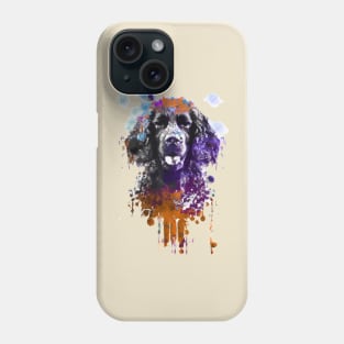 Irish Red Setter Stencil Art Phone Case