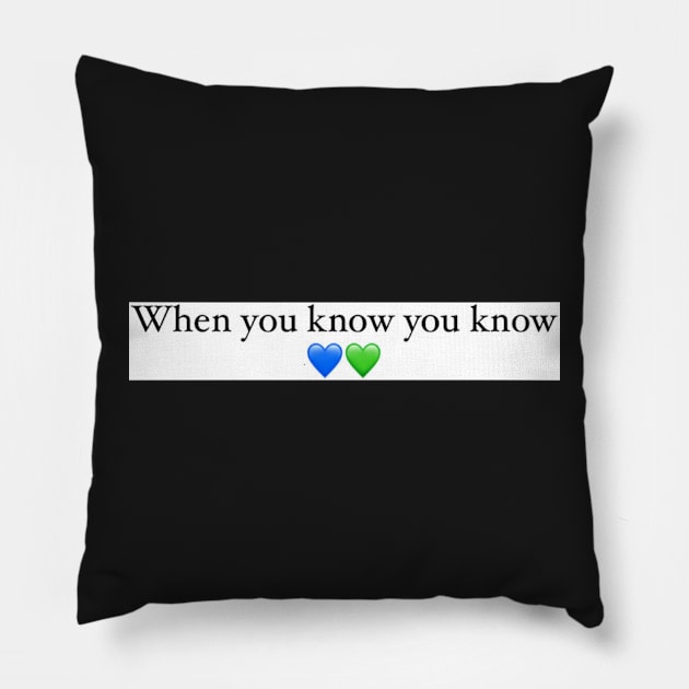 Blue Green Design Pillow by BlossomShop
