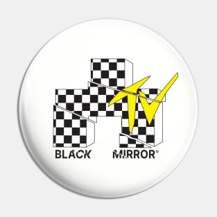 Black Mirror TV Pin