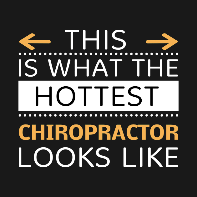 Chiropractor Looks Like Creative Job Typography Design by Stylomart