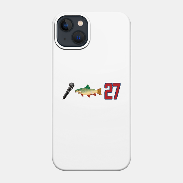 Mic Trout 27!!! - Mike Trout - Phone Case